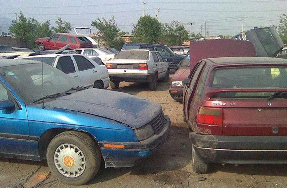 重庆桦甸报废车回收,车辆报废回收公司